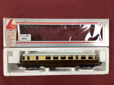 Lot 865 - A Boxed Lima 'OO' Gauge GWR Railcar "No.22",...