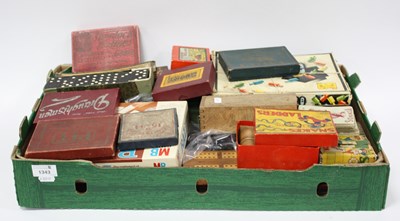 Lot 1343 - Vintage Board Games, including MB Bali,...