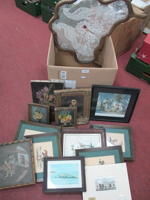 Lot 1367 - H. Mil. Pair of Still Life Oils on Board, 14 x...