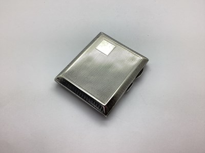 Lot 41 - A Hallmarked Silver Cigarette Case, allover...