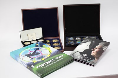 Lot 1366 - Collection Of Five Commemorative Coin Sets,...