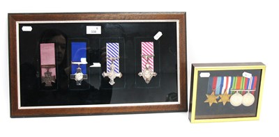 Lot 338 - WWII British Medals,1939-45 Star, France &...