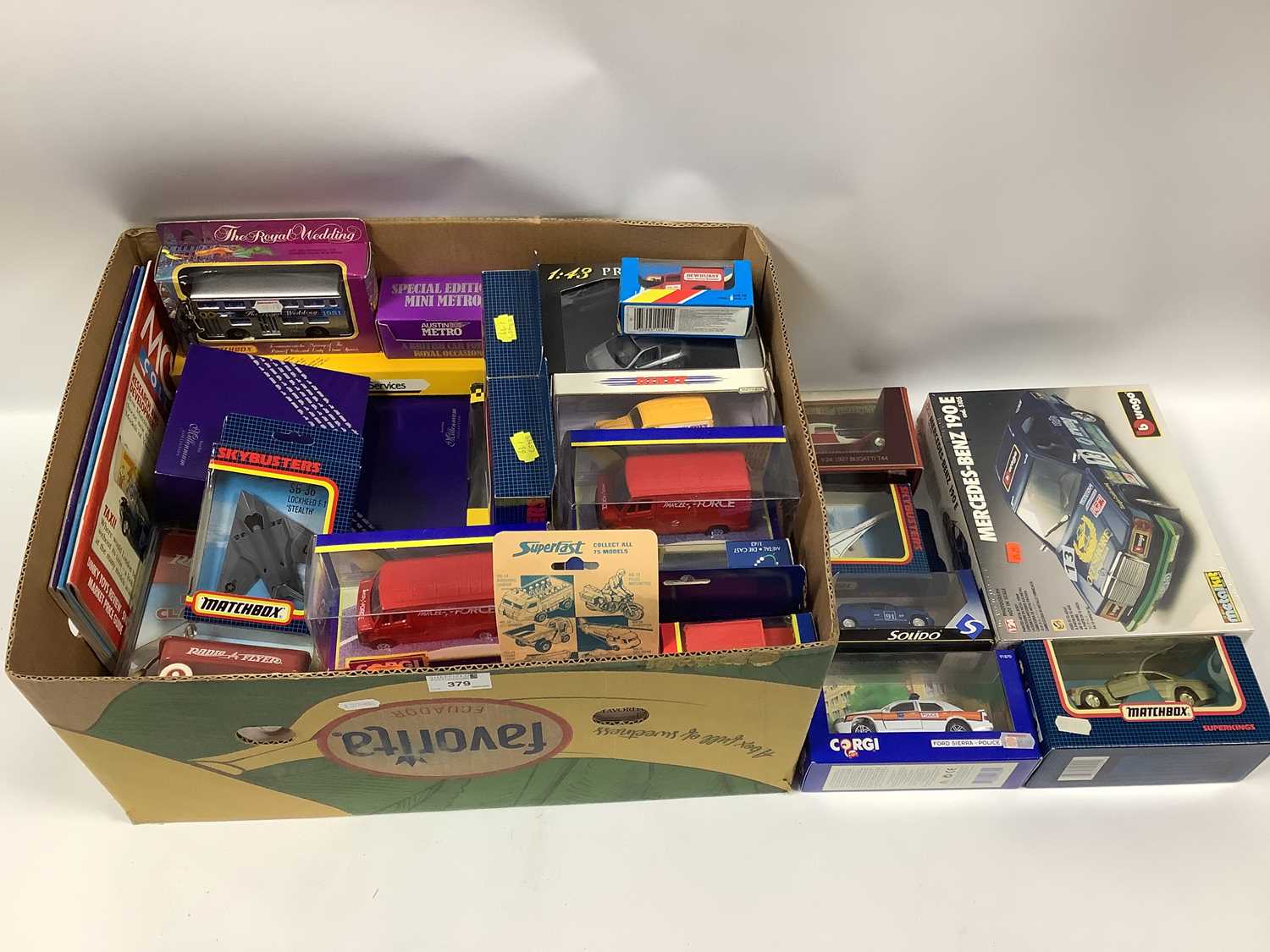 Lot 379 - Approximately Thirty Diecast Model Vehicles...