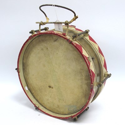 Lot 344 - WWII Third Reich Hitler Youth Snare Drum,...