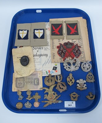Lot 361 - WWII German Third Reich Black Wound Badge with...