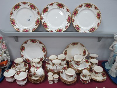 Lot 1202 - Royal Albert "Old Country Roses" Tea-Dinner...