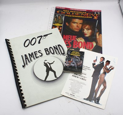 Lot 1364 - James Bond Goldeneye Magazine, Moonraker...