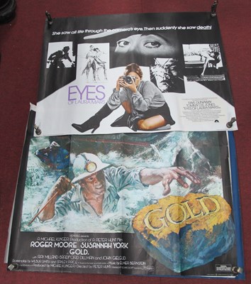 Lot 1470 - Quad Size Film Posters, Eyes of Laura Mars,...