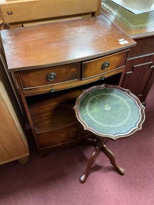 Lot 1543 - Mahogany Side Cupboard with twin drawers over...