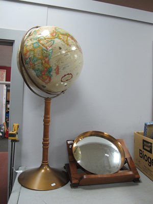 Lot 1005 - Replogle 16" diameter globe (dent to Europe)...
