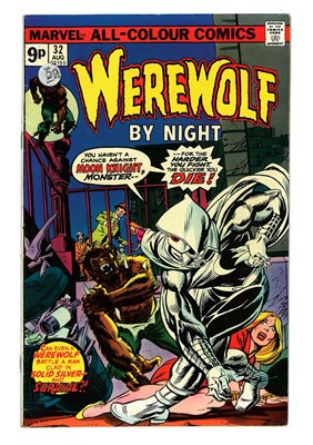 Lot 956 - Werewolf by Night #32 by Marvel Comics. Key...