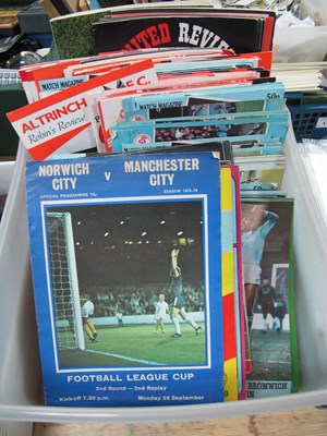 Lot 1104 - Manchester United, City and Altrincham...