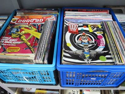Lot 1076 - Large quantity of vintage “2000AD” comics from...