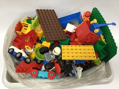 Lot 1355A - Large quantity of Lego Duplo and similar...