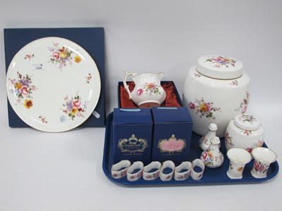 Lot 1239 - Royal Crown Derby 'Derby Posies' Ginger Jar,...