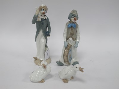 Lot 1259 - Casades Spanish Clowns, the tallest 25cm, two...