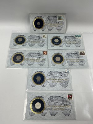 Lot 396 - Seven Great Historic Silver Coins Of The World...
