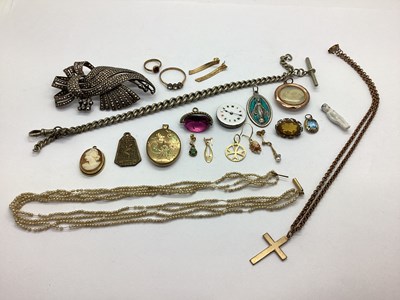 Lot 145 - Edwardian Circular Locket Pendant, inscribed...