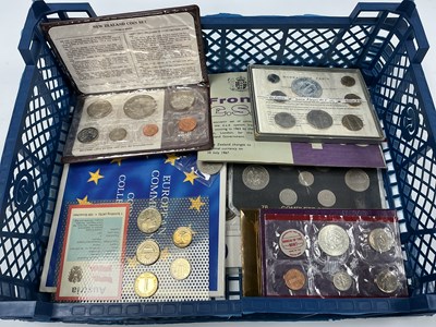 Lot 325 - Collection Of Over Twenty Coin Sets And Packs...
