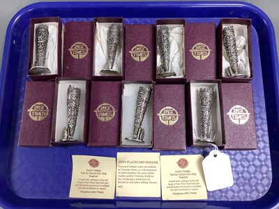 Lot 191 - A Set of Seven Past Times Posy Place Card...