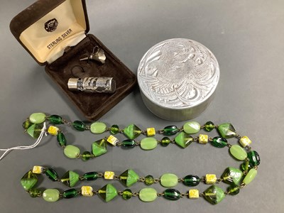 Lot 2 - An Antique Style Hallmarked Silver Mounted...