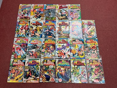 Lot 920 - A complete set of Ms. Marvel comics by Marvel....