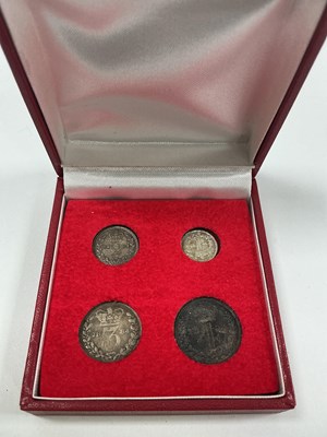 Lot 532 - 1884 Victoria Silver Maundy Money Set.