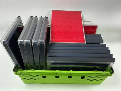 Lot 307 - Collection Of Twenty Two Plastic Fitted Coin...