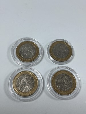 Lot 428 - Four 2002 Commonwealth Games Circulated £2...