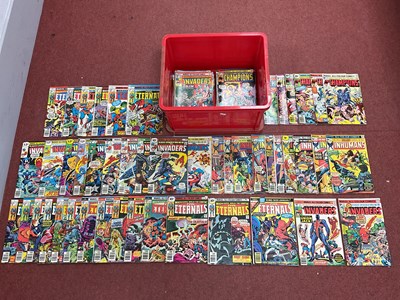 Lot 932 - Approximately Eighty Marvel Bronze Age comics...