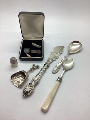 Lot 33 - A Small Hallmarked Silver Shield Panel,...