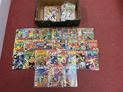 Lot 902 - Approximately Eighty Marvel comics. To include...