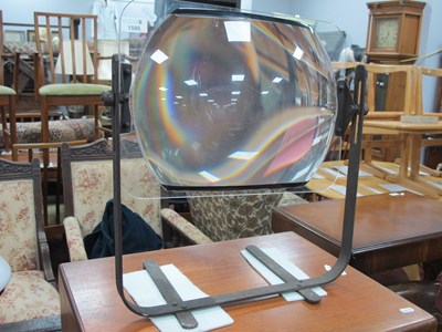 Lot 1595 - A Circa 1950s T.V Screen Magnifier on an...