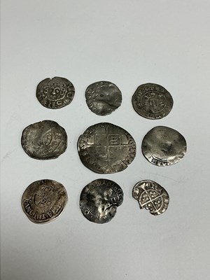 Lot 444 - Collection Of GB Hammered Silver Coins,...