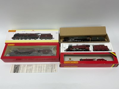 Lot 532 - Three Hornby ex-LMS locomotives: a boxed...