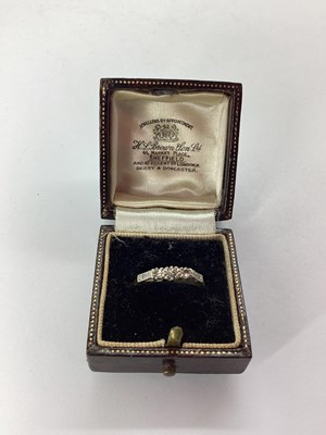 Lot 74 - A Vintage Dainty Three Stone Diamond Ring, set...