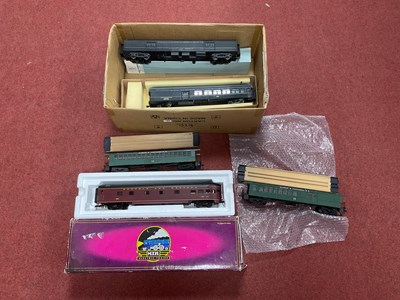 Lot 345 - Five 'O' Gauge/7mm U.S.A. Outline Bogie...