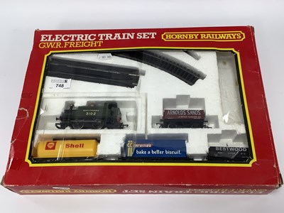 Lot 748 - A Boxed Hornby "GWR Freight" 'OO' Gauge Train...