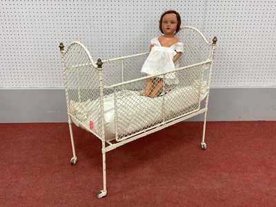 Lot 802 - A Circa Early XX Century Composition Doll,...