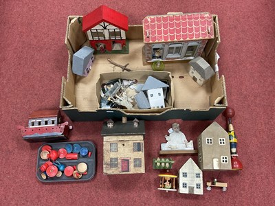 Lot 887 - A Quantity of Wooden Folk Style Toys.