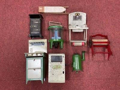 Lot 892 - A Quantity of Metal and Wooden Childs Dolls...