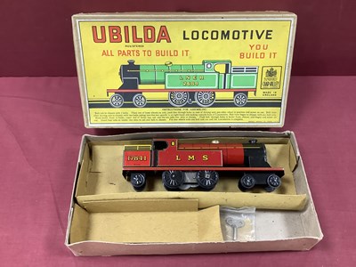 Lot 1329 - A 1950s Ubilda Tinplate Locomotive, by Chad...