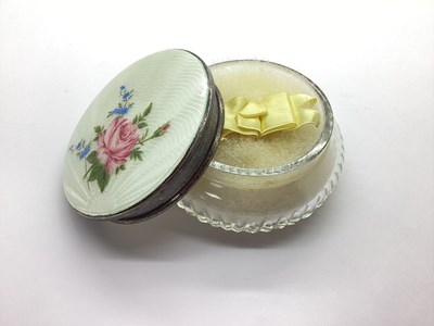 Lot 50 - A Decorative Hallmarked Silver and Enamel...