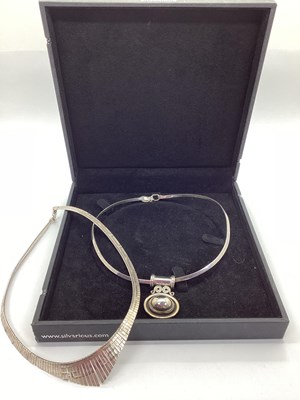 Lot 143 - Stefani St Jacques Hallmarked Silver Fringe...