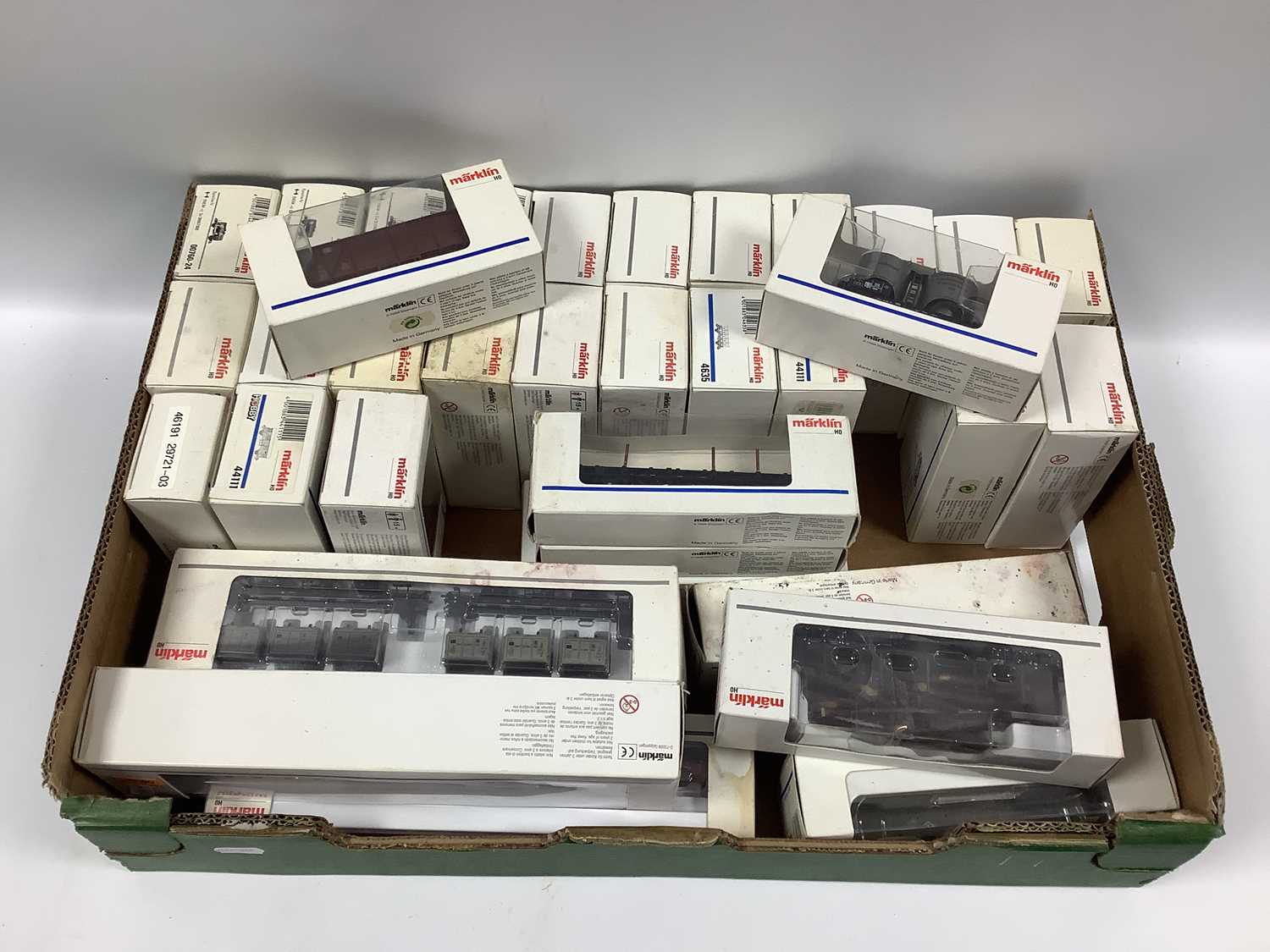 Lot 385 - Thirty-Six Marklin 'HO' Gauge Boxed...