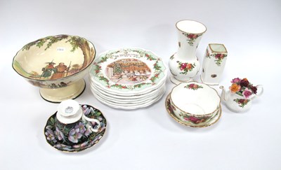 Lot 1185 - Ceramics, including Royal Albert “Old Country...