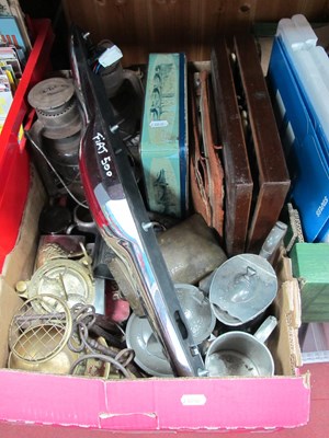 Lot 1080 - Metalware, including silver plated jugs and...