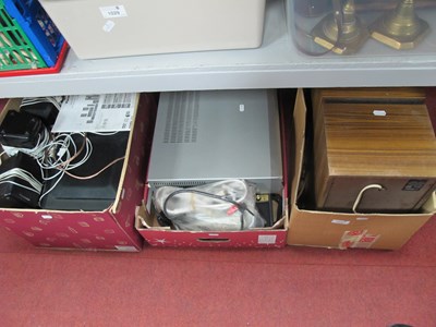 Lot 1042 - Audio equipment, including Panasonic DVD home...