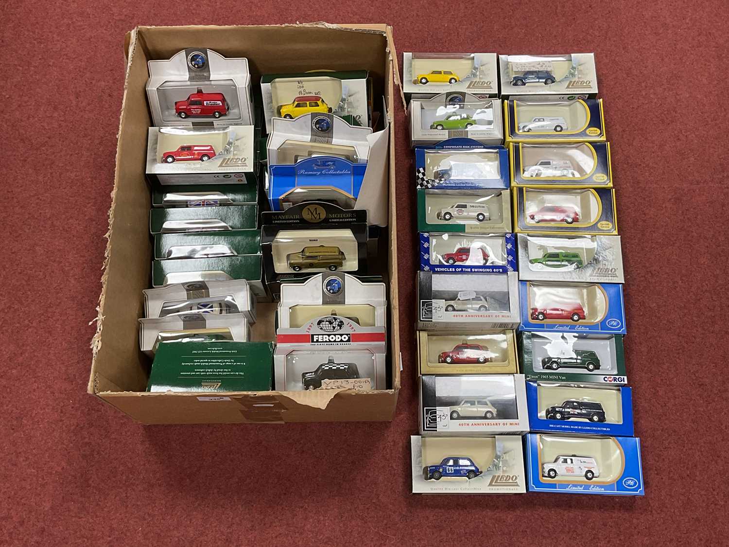 Lot 346 - Approximately sixty diecast promotional model...
