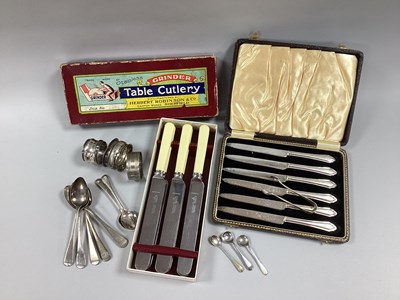 Lot 86 - A Set of Five Hallmarked Silver Old English...